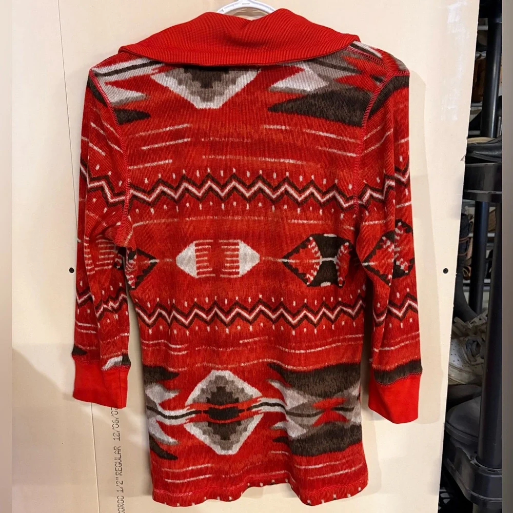 Ralph Lauren Red and White Activewear Top - Picture 3 of 7
